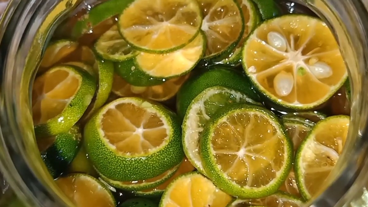 Quất tắc ngâm mật ong tại nhà