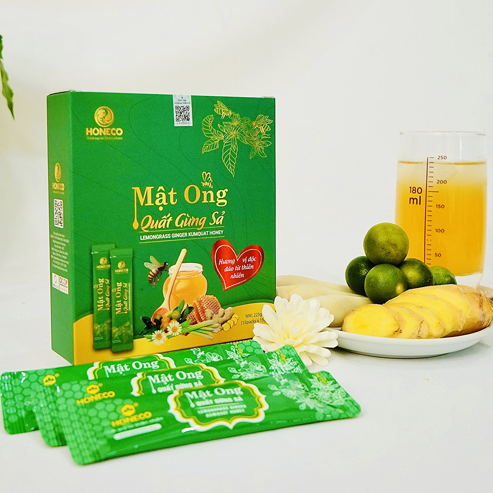 Mật ong quất gừng sa