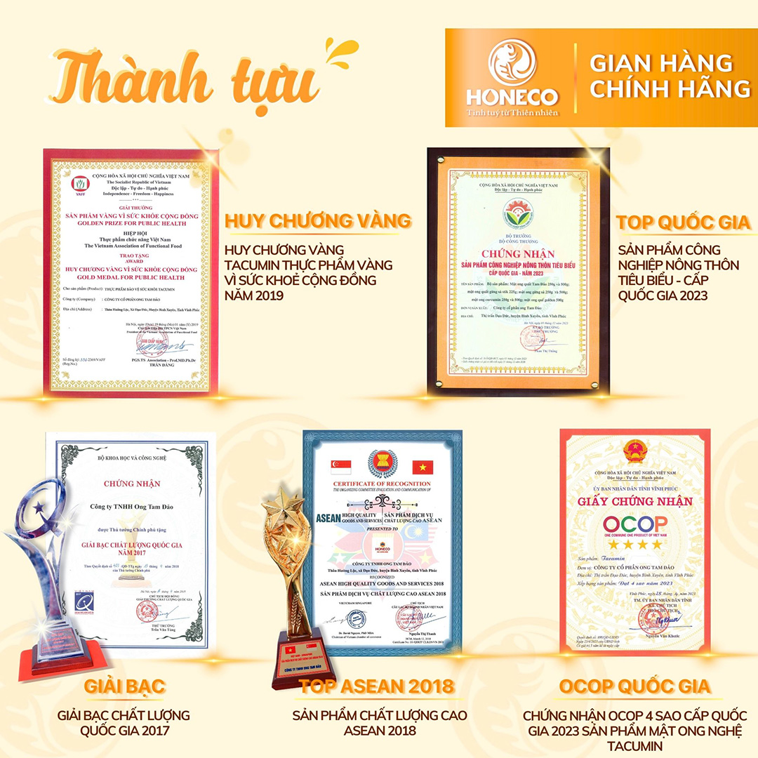 Chứng nhận mật ong honeco