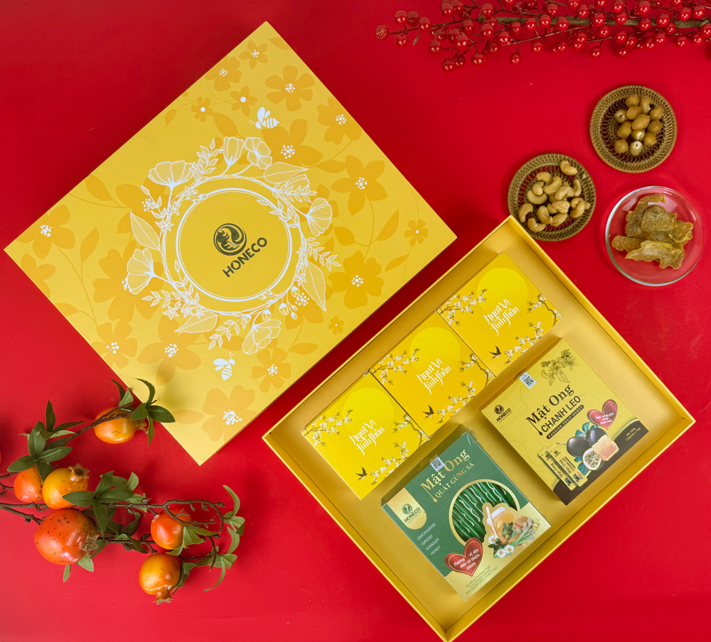 Hộp quà tết Sum Vầy Honeco - OTD01