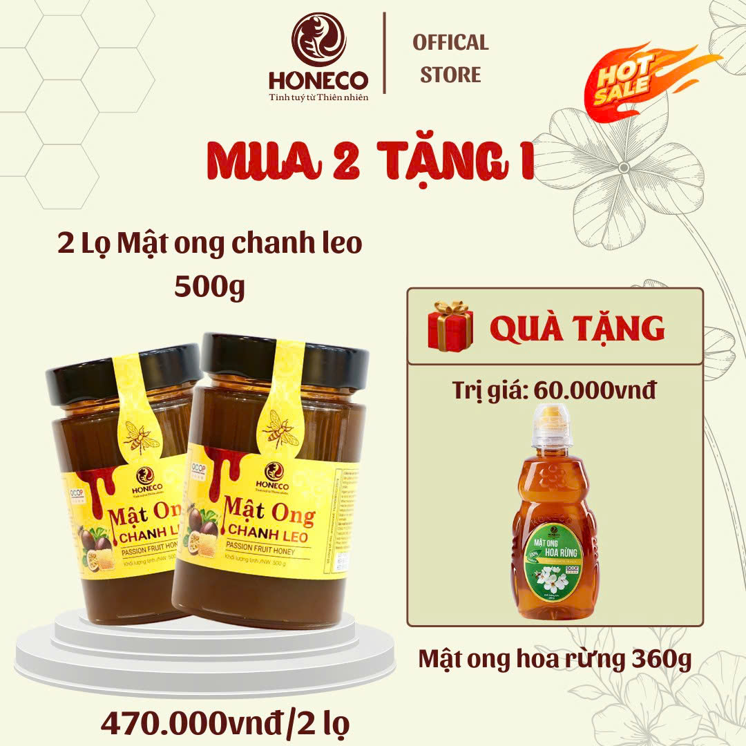 Mật ong Chanh Leo 500g