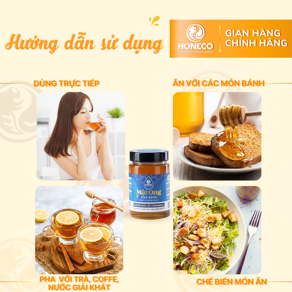 Mật ong hoa rừng 500g