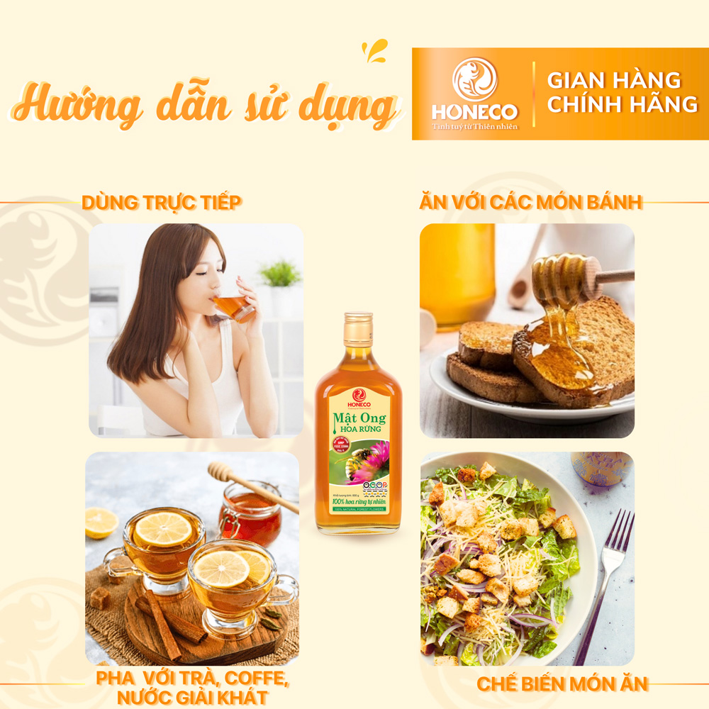 Mật ong hoa rừng 860g