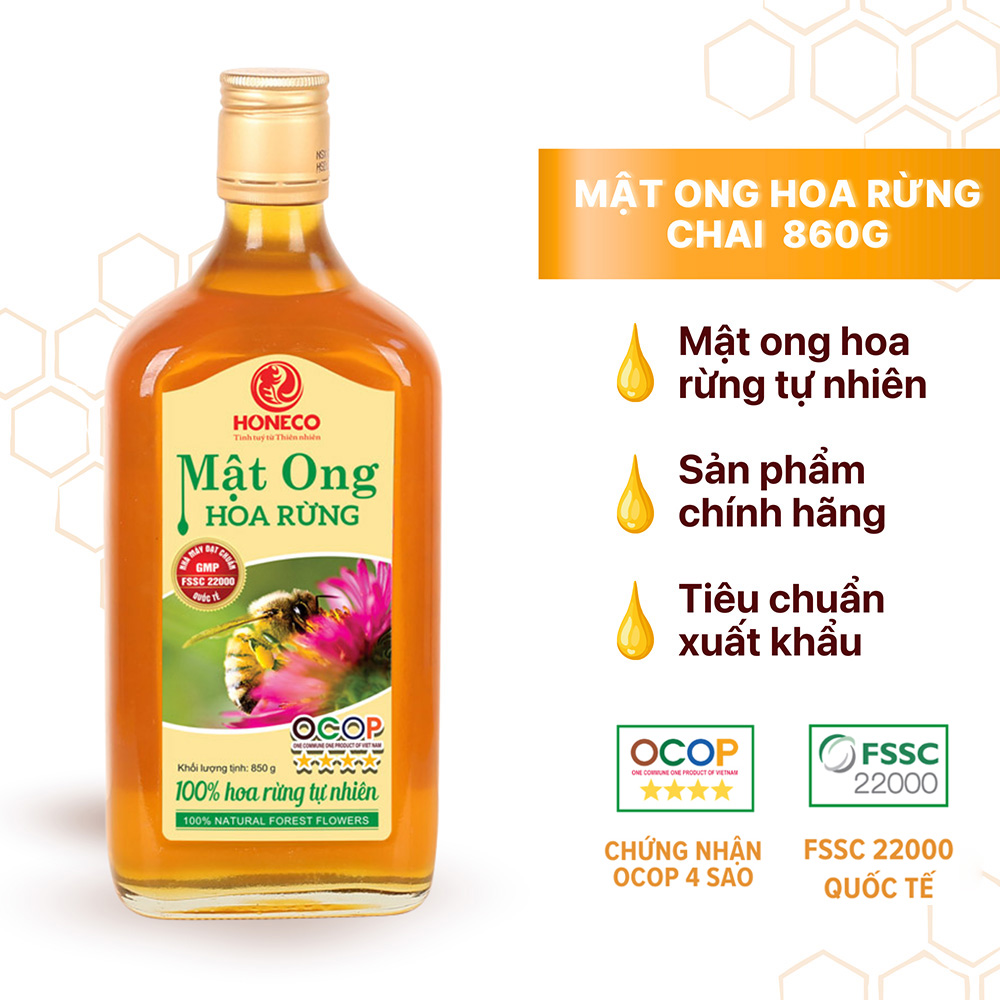 Mật ong hoa rừng 860g