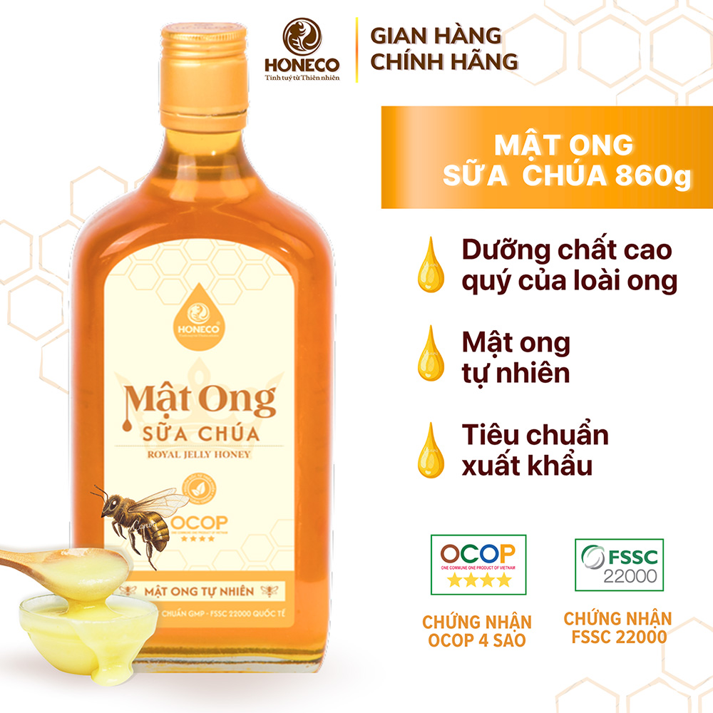 Mật ong Sữa chúa 860g