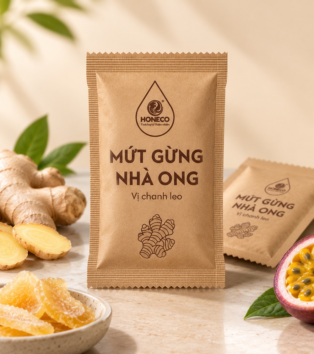 Mứt gừng nhà ong 170g