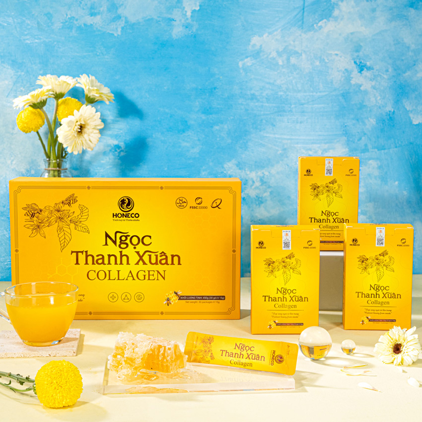 Ngọc Thanh Xuân Collagen (Hộp 30 gói)