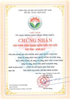 Chứng Nhận SPCN Nông Thôn Tiêu Biểu