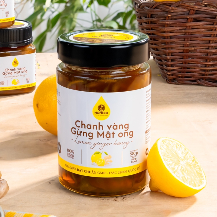 Chanh vàng gừng mật ong 500g