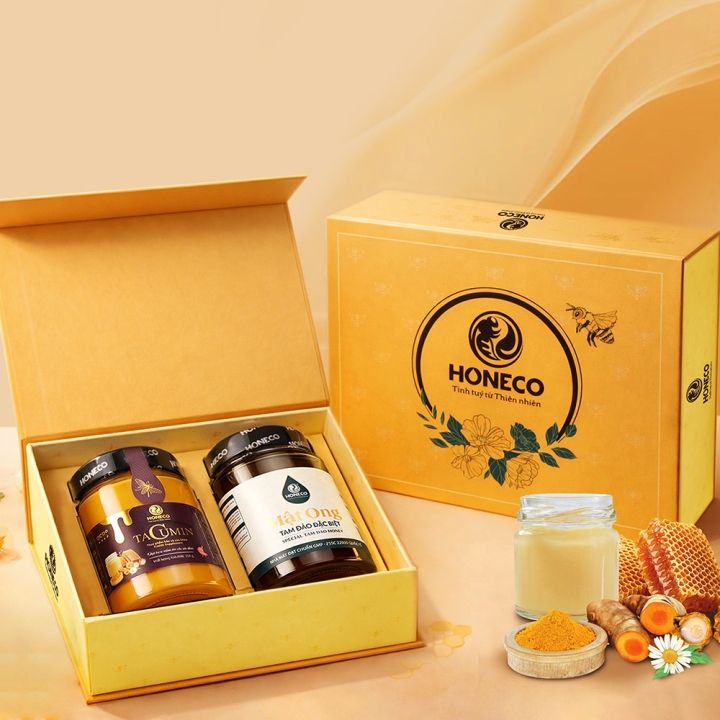 Hộp quà Mật ong Honeco -VHQ03