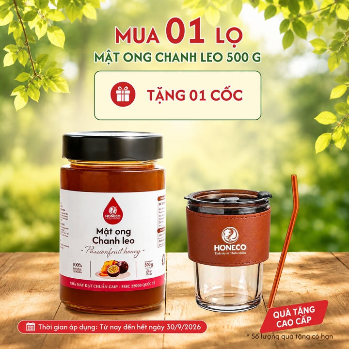 Mật ong Chanh Leo 500g