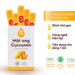 Mật ong Curcumin (Hộp 15 gói)