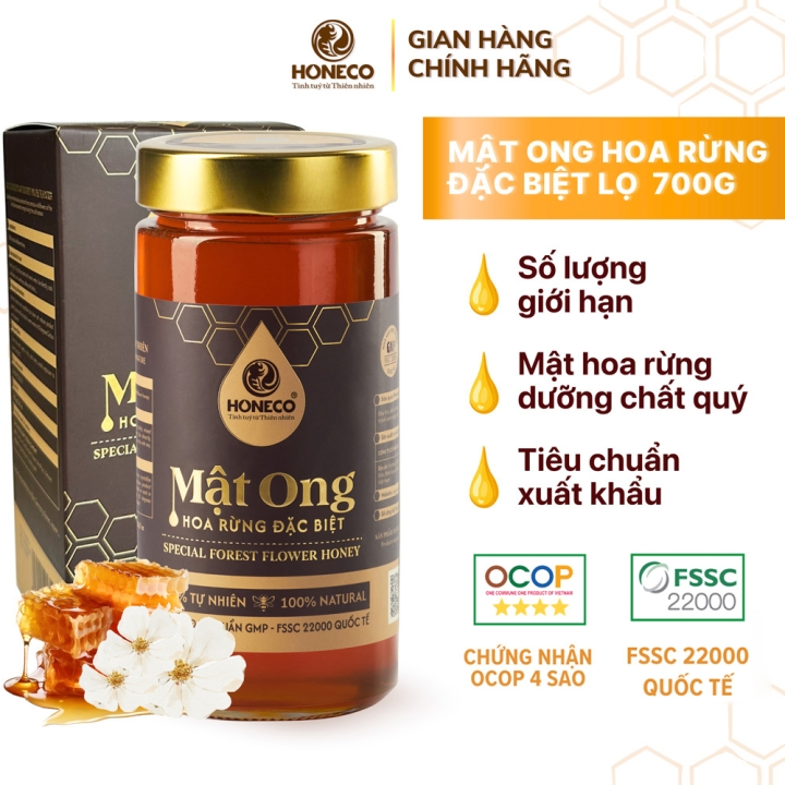 Mật ong hoa rừng đặc biệt 700g