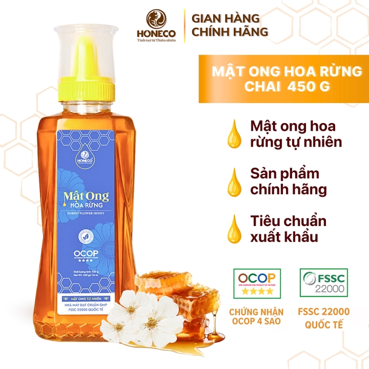 Mật ong hoa rừng 450g