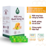 Mật ong Quất gừng sả (Hộp 15 gói)