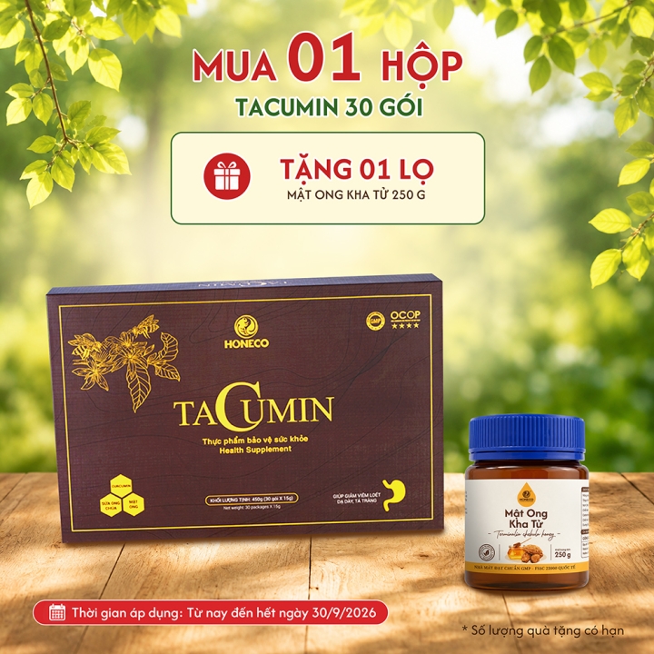 Tacumin (Hộp 30 gói)